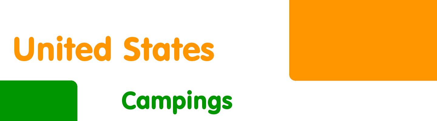 Best campings in United States - Rating & Reviews